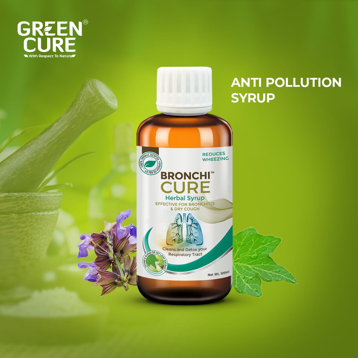 Bronchicure - THE ANTI POLLUTION SYRUP
