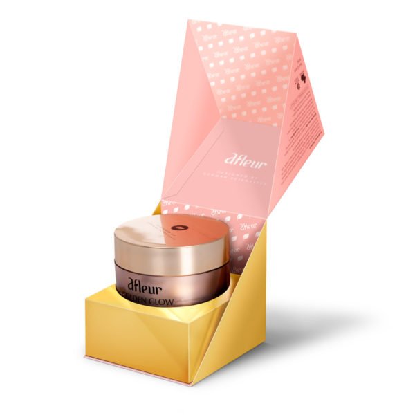 Afleur Golden Glow cream packaging (1)