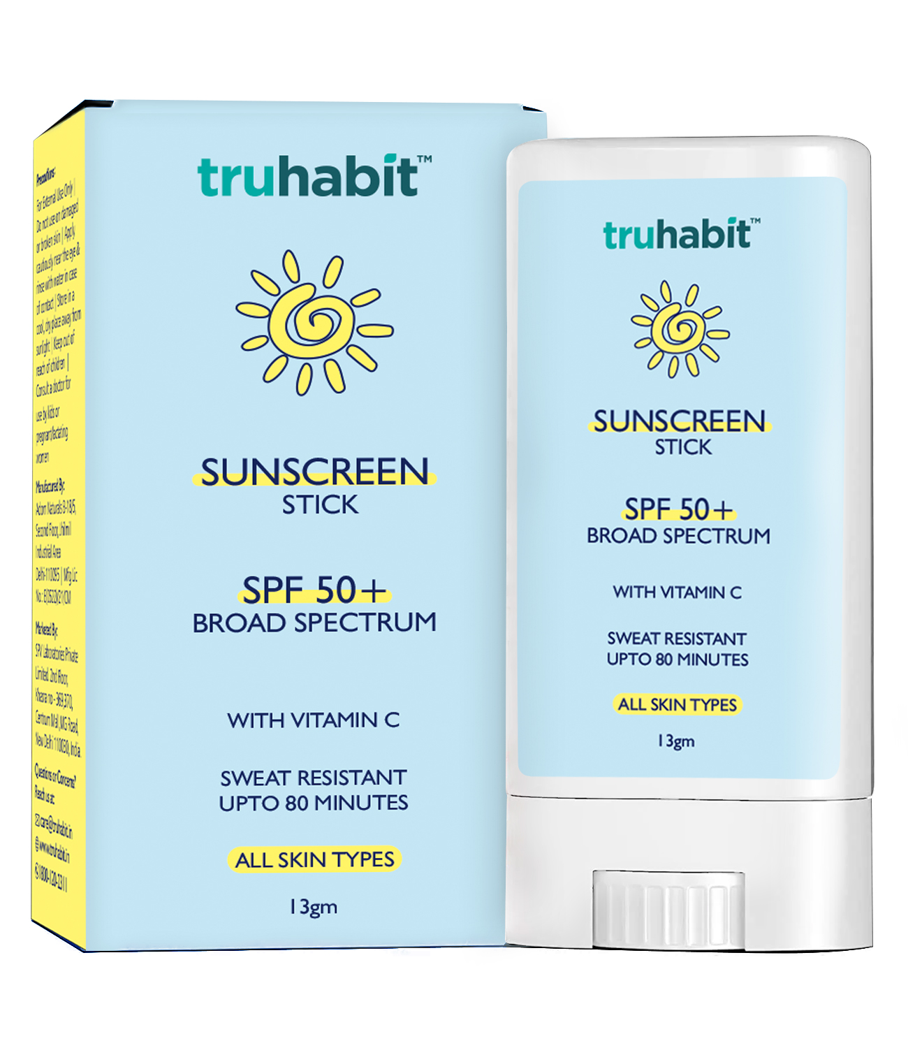Sunscreen Stick SPF 50 (13g) - Truhabit